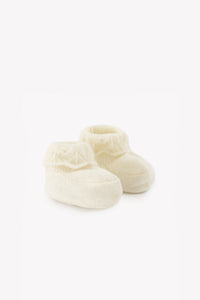 Chaussons en coton - Nacre
