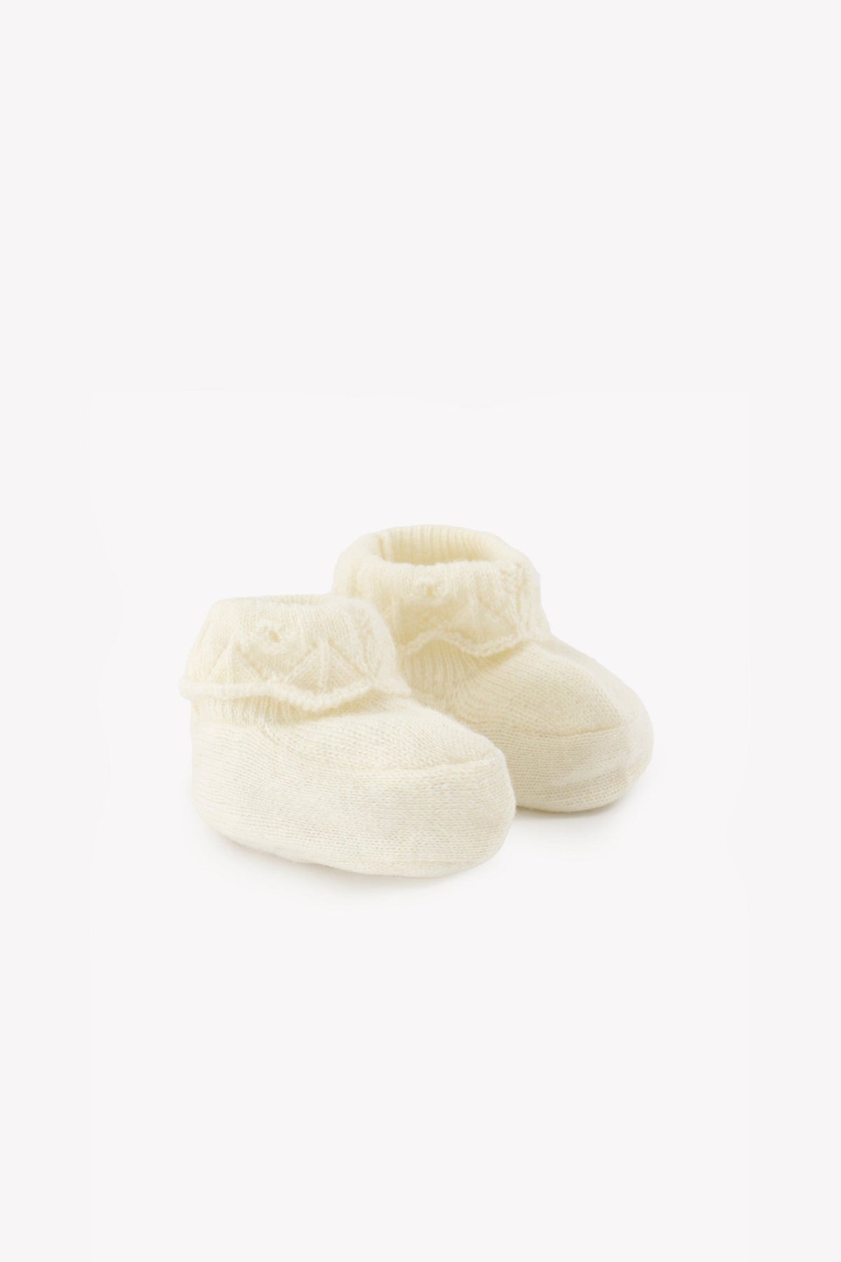Chaussons en coton - Nacre