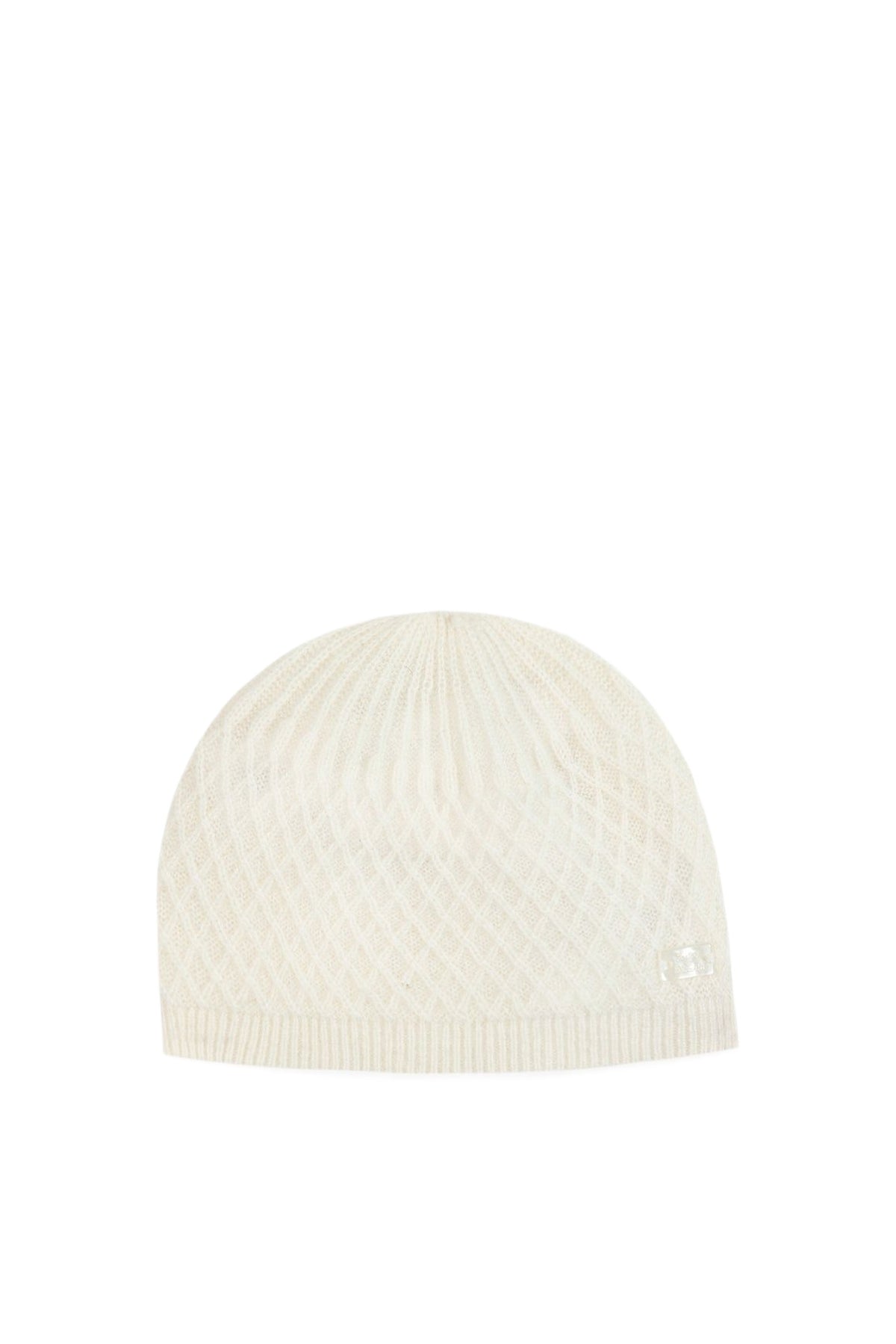 Bonnet - Ecru 100% cachemire