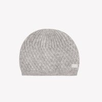 Gris Chiné Clair / Chaussons - Gris Clair 100% Cachemire