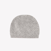 Gris Chiné Clair / Chaussons - Gris Clair 100% Cachemire