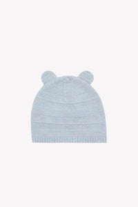 Bonnet à oreilles d’ourson - Bleu céleste