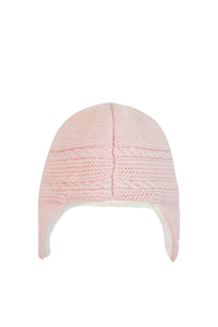 Bonnet - Rose pâle cache-oreilles