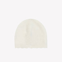Nacre / Bonnet - Ecru Broderie Fleurs