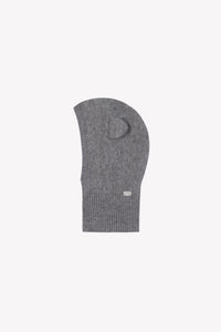 Cagoule preppy winter en cachemire - Gris chiné