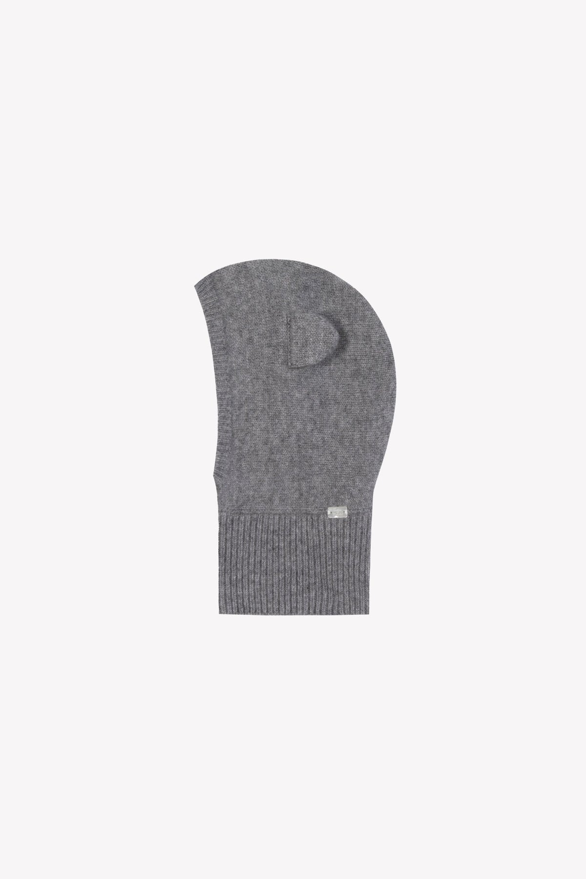 Cagoule preppy winter en cachemire - Gris chiné