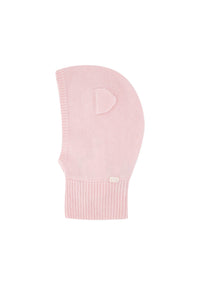 Cagoule petits tresors en cachemire - Rose pâle
