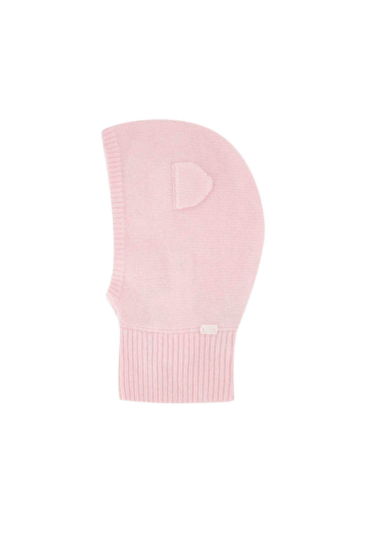 Cagoule petits tresors en cachemire - Rose pâle