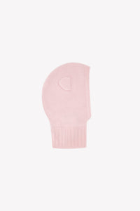 Cagoule petits tresors en cachemire - Rose pâle