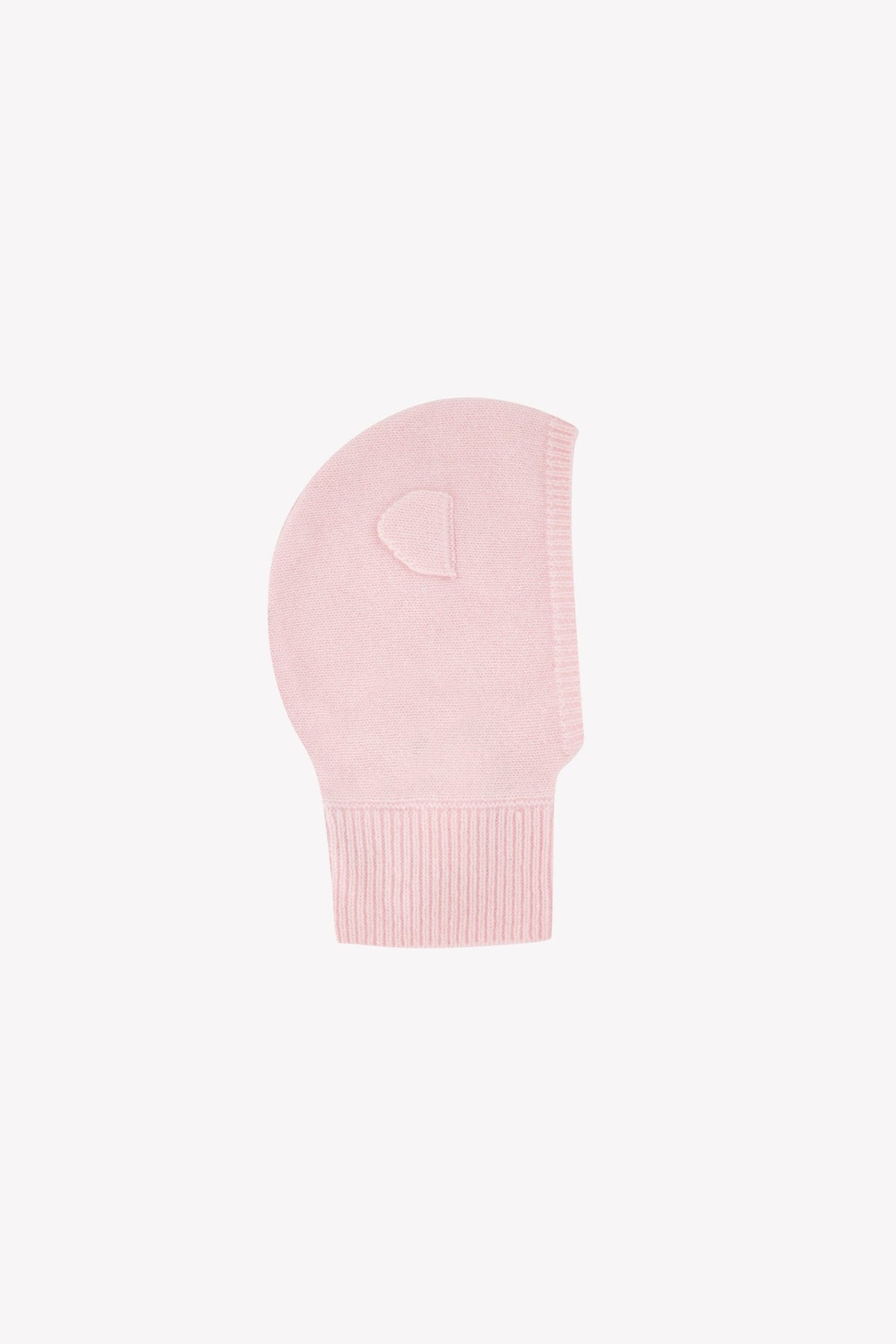 Cagoule petits tresors en cachemire - Rose pâle