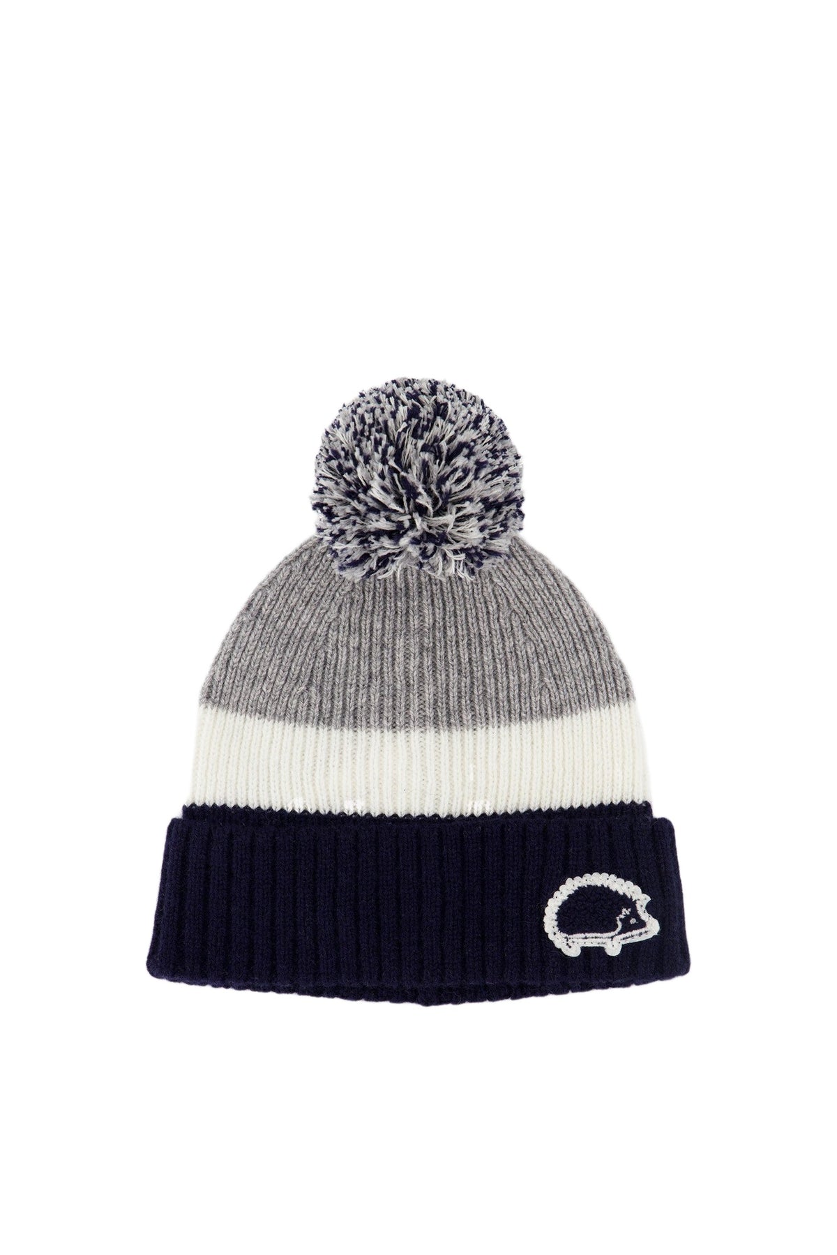 Bonnet game on en laine - Bleu marine