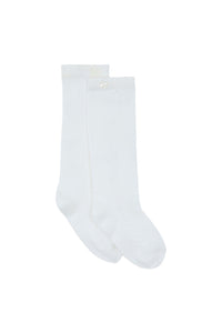 Chaussettes hautes - Ecru