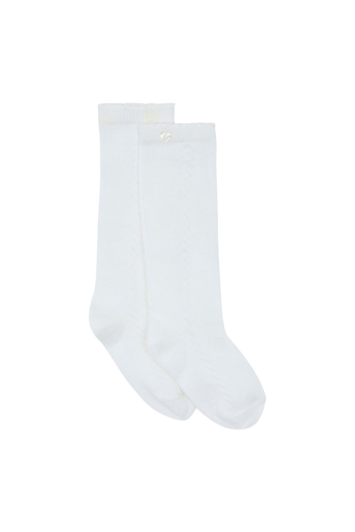 Chaussettes hautes - Ecru