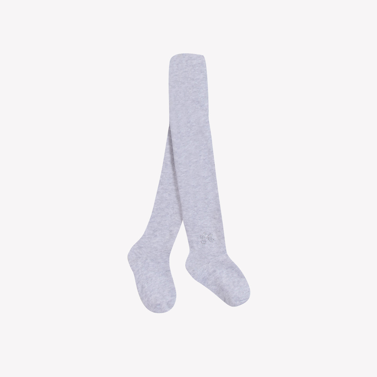 Gris Chiné Moyen / Collant - Gris Chiné Coton