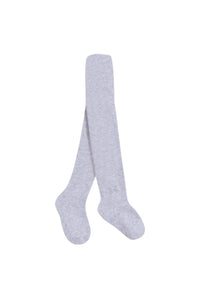 Collant - Gris chiné coton