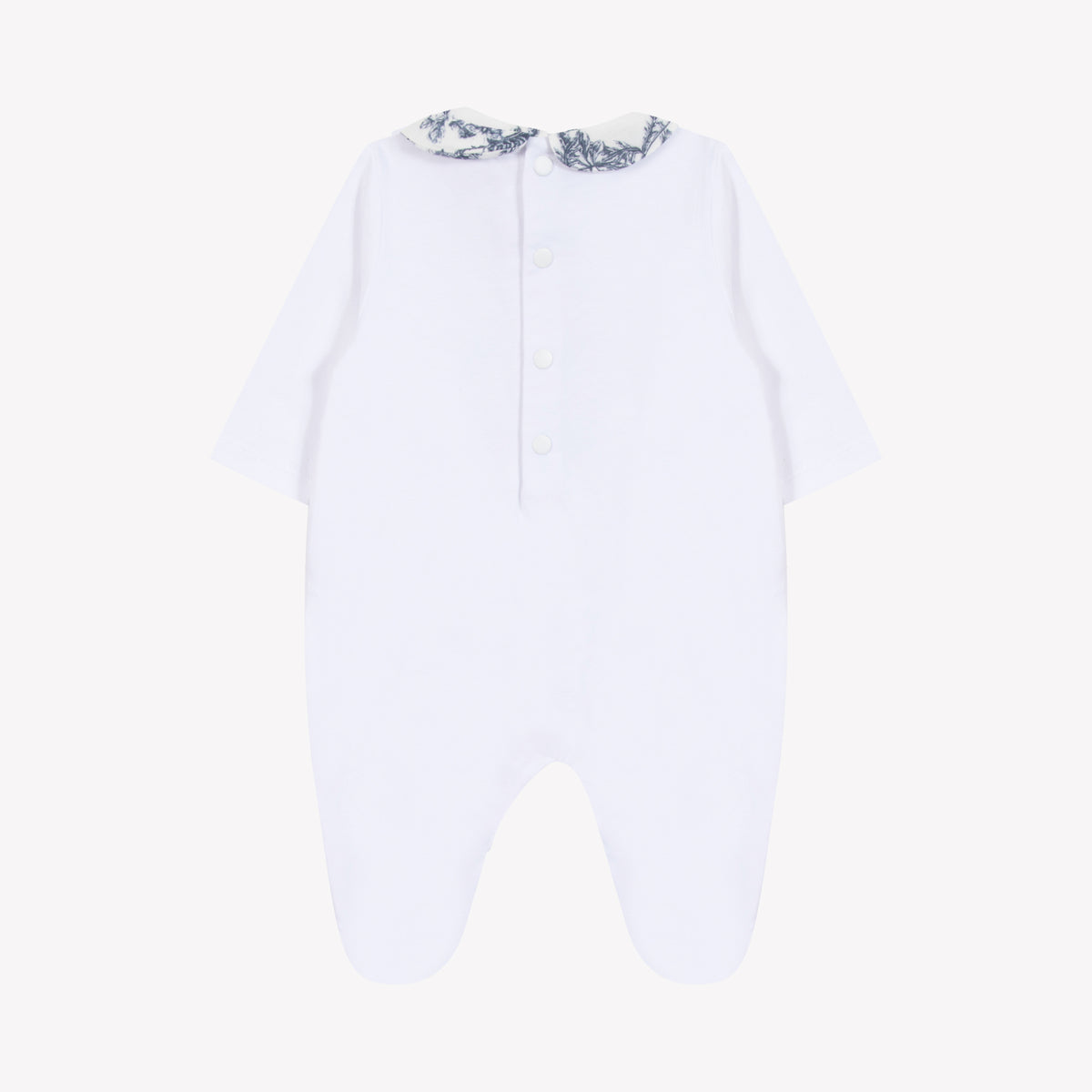 Coffret pyjama et doudou - Bleu inspiration Toile de Jouy