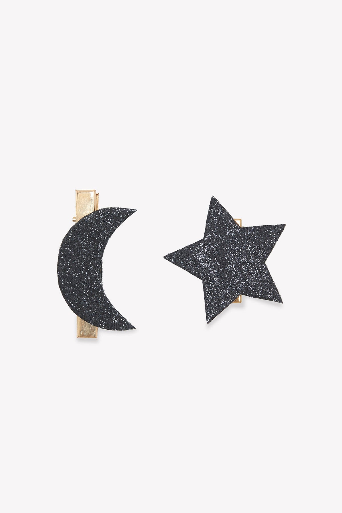 Barrette - Noir paillettes