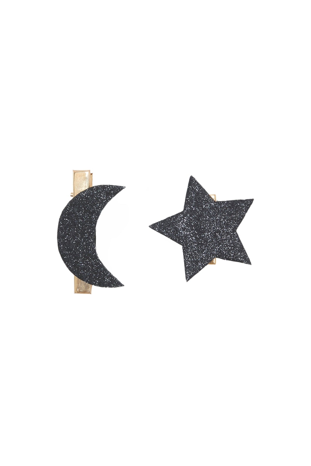 Barrette - Noir paillettes