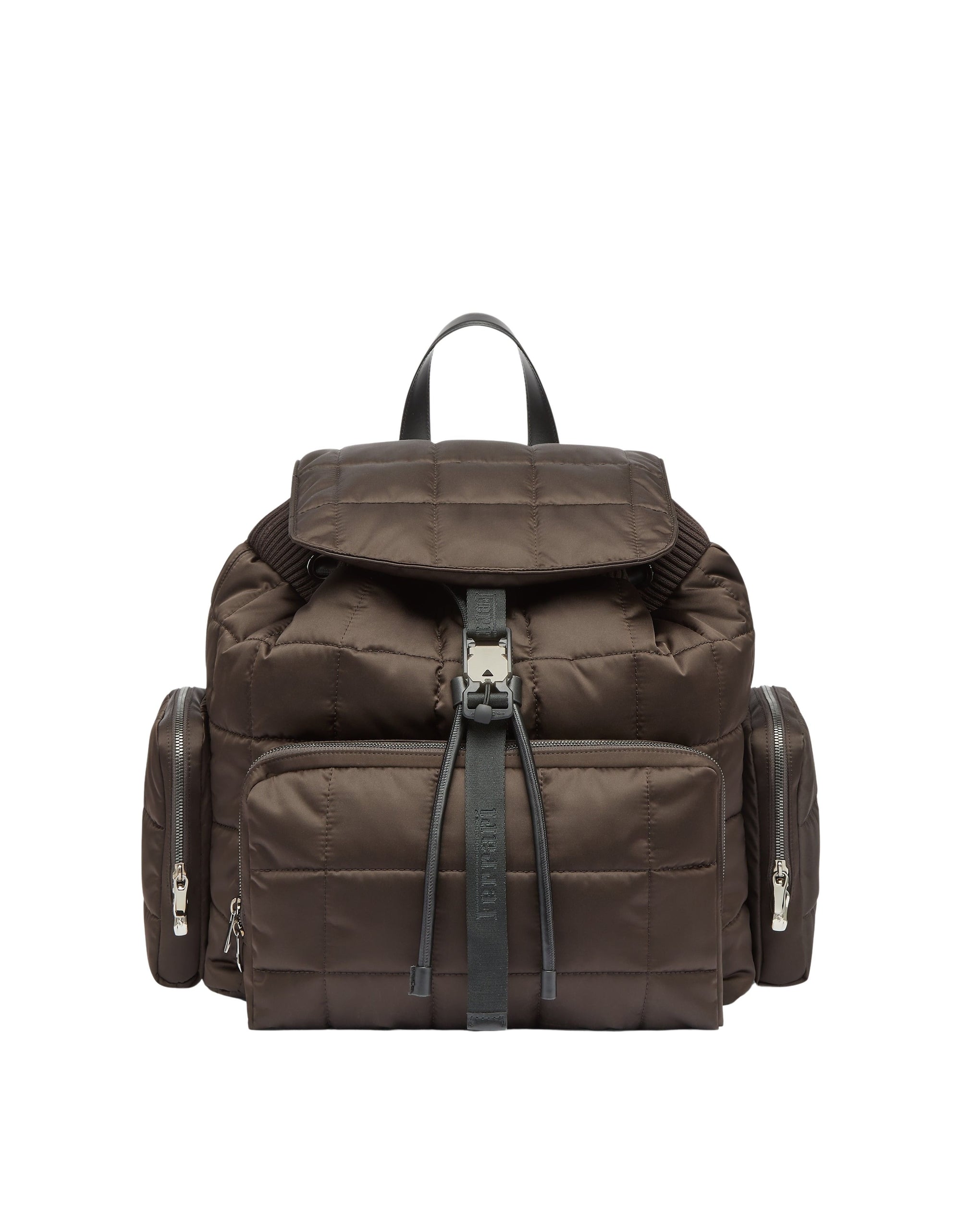 Sac à dos unisexe matelassé - Marrone Scuro