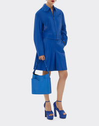Sac seau unisexe en cuir - Blu Klein