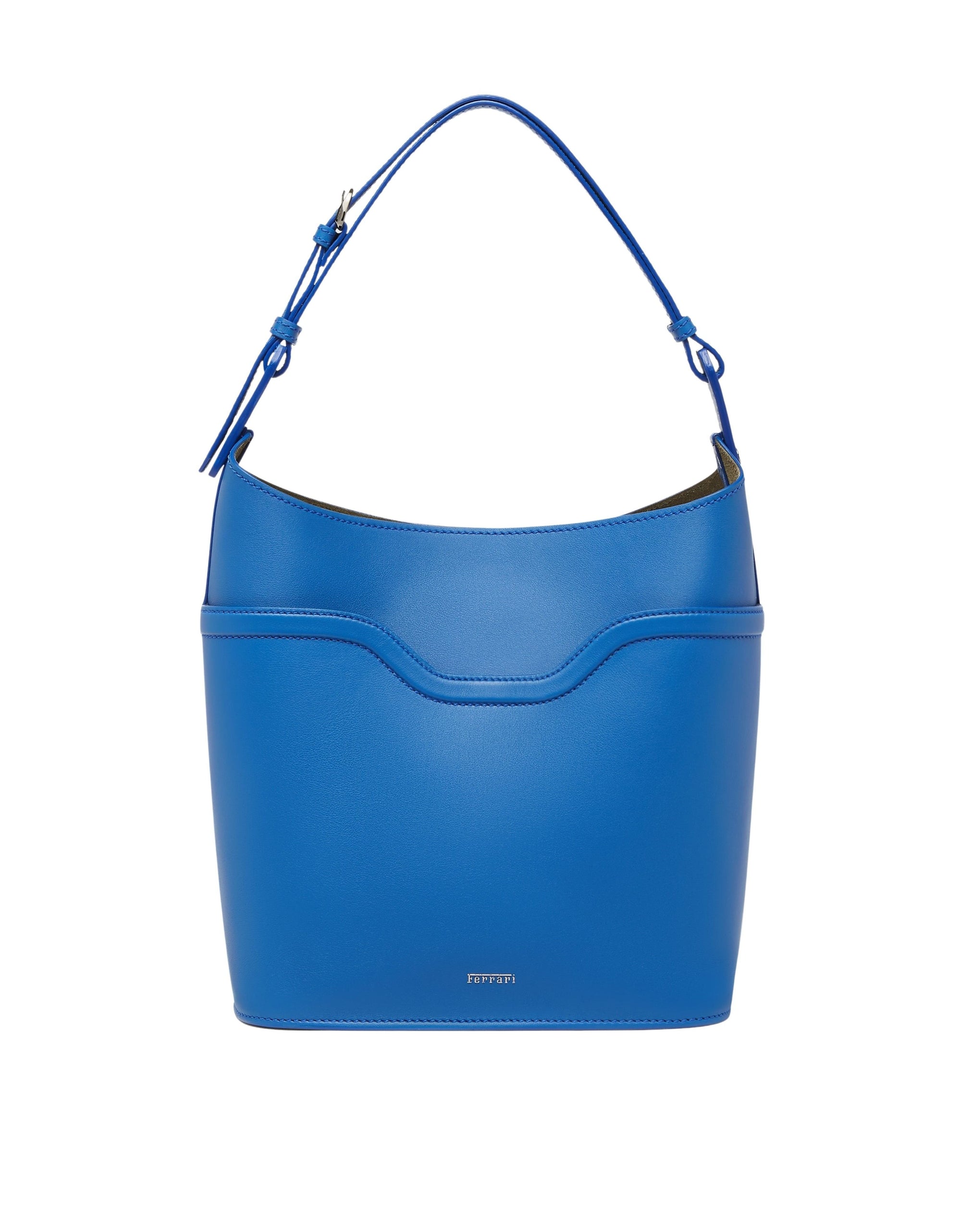 Sac seau unisexe en cuir - Blu Klein