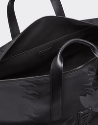 Sac de sport unisexe avec motif Cheval Cabré - Nero