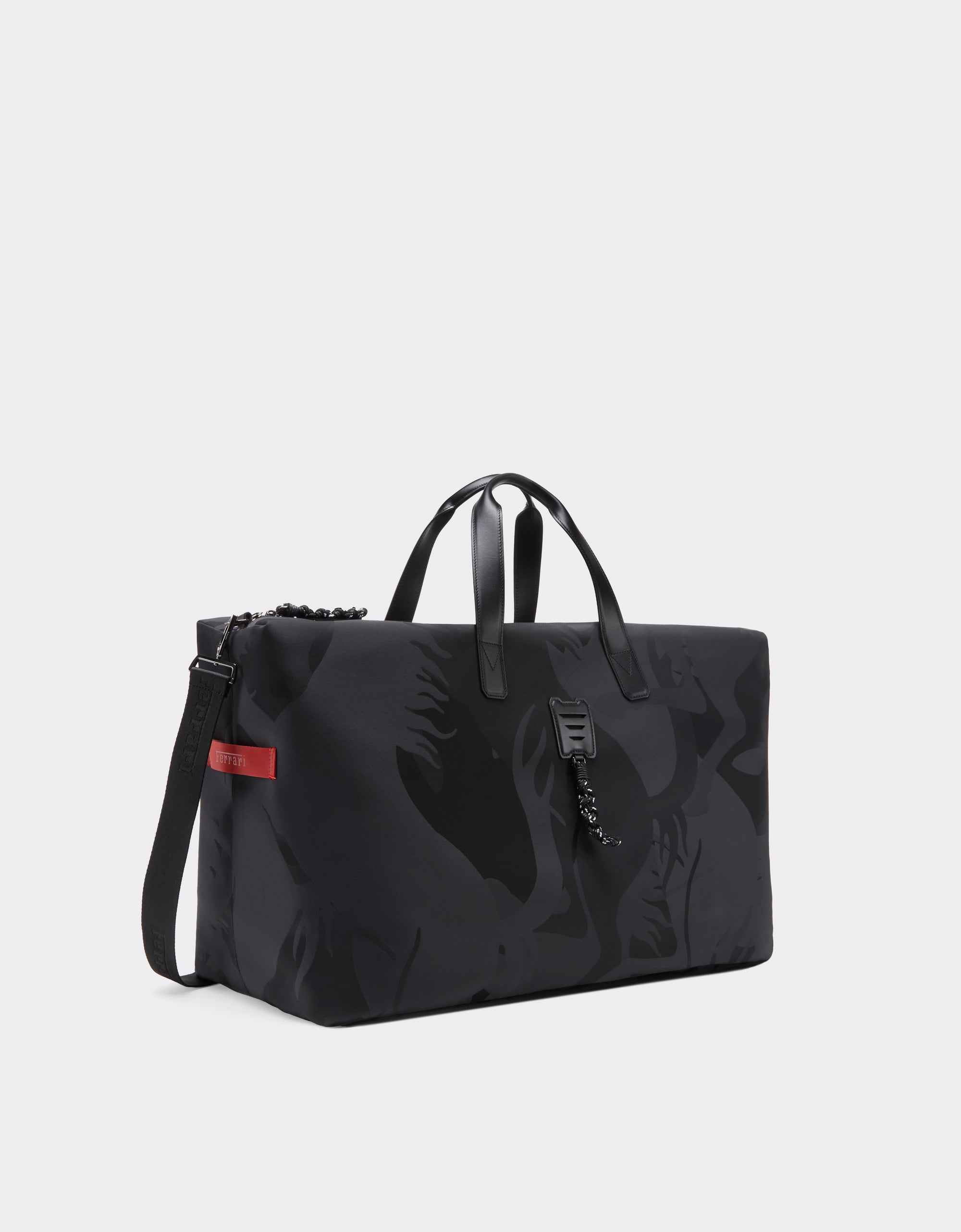 Sac de sport unisexe avec motif Cheval Cabré - Nero