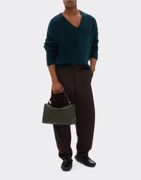 Mini sac unisexe Ferrari GT en cuir - Army