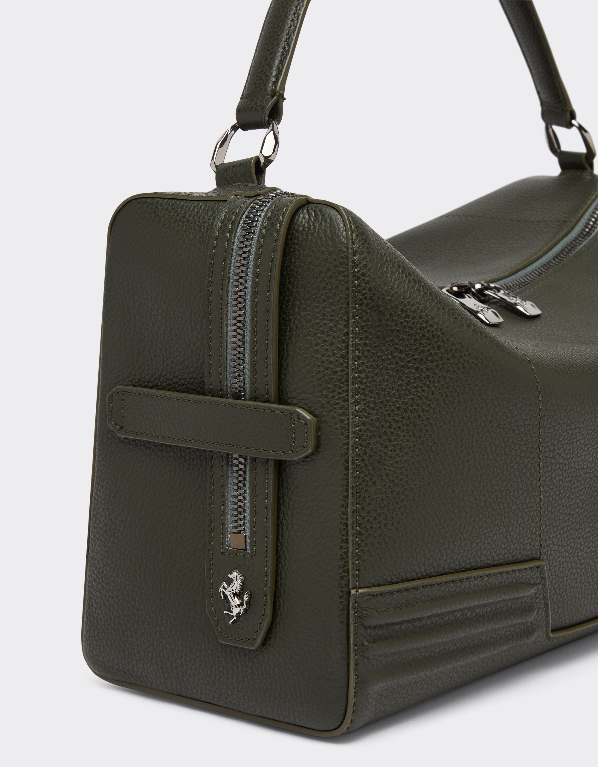 Mini sac unisexe Ferrari GT en cuir - Army