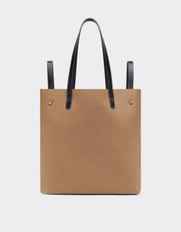 Cabas unisexe avec logo brodé - Dark Brown