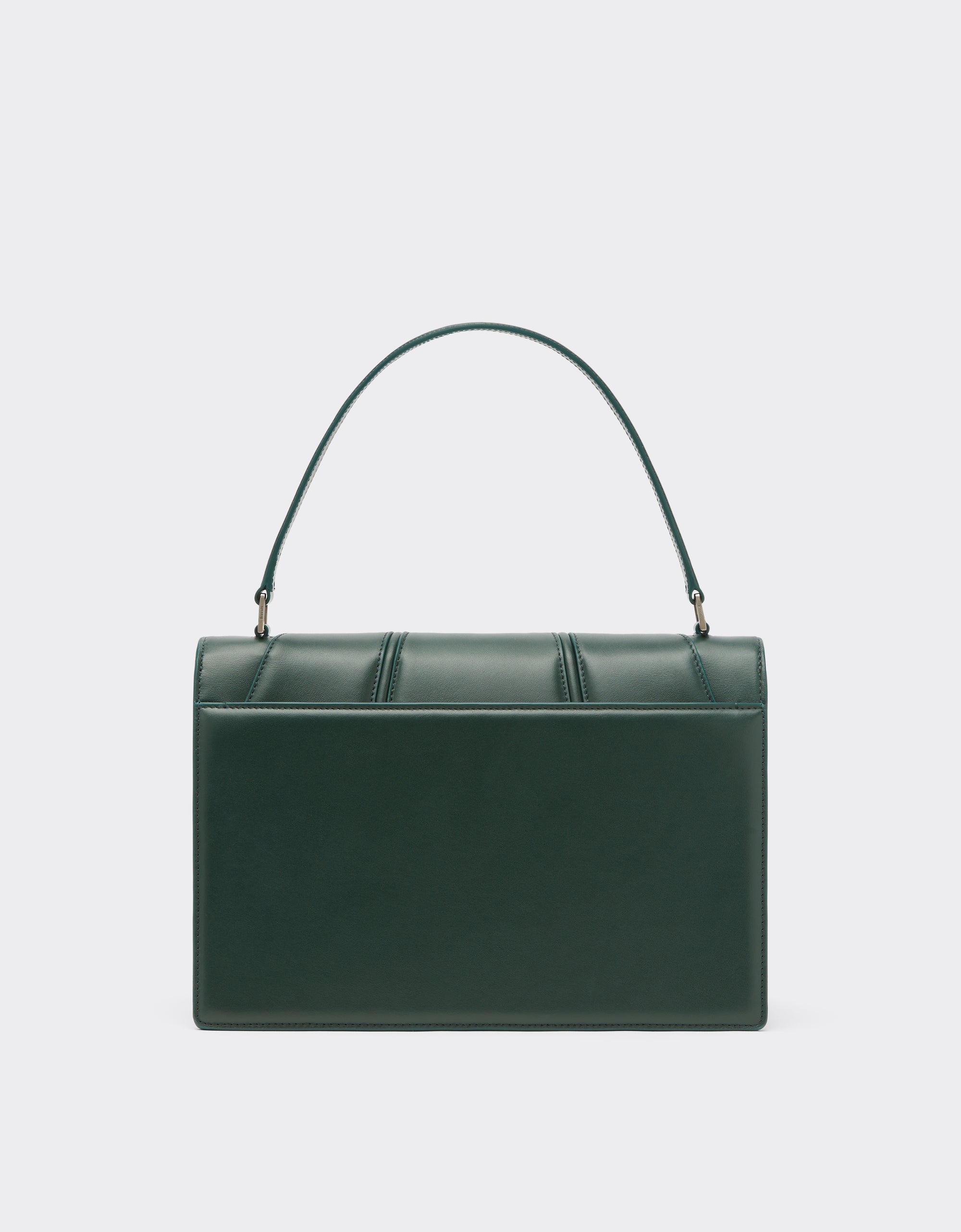Sac à main unisexe Ferrari GT avec motifs 3D en cuir - Dark Green