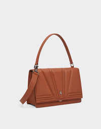 Sac à main unisexe Ferrari GT en cuir - Cuoio