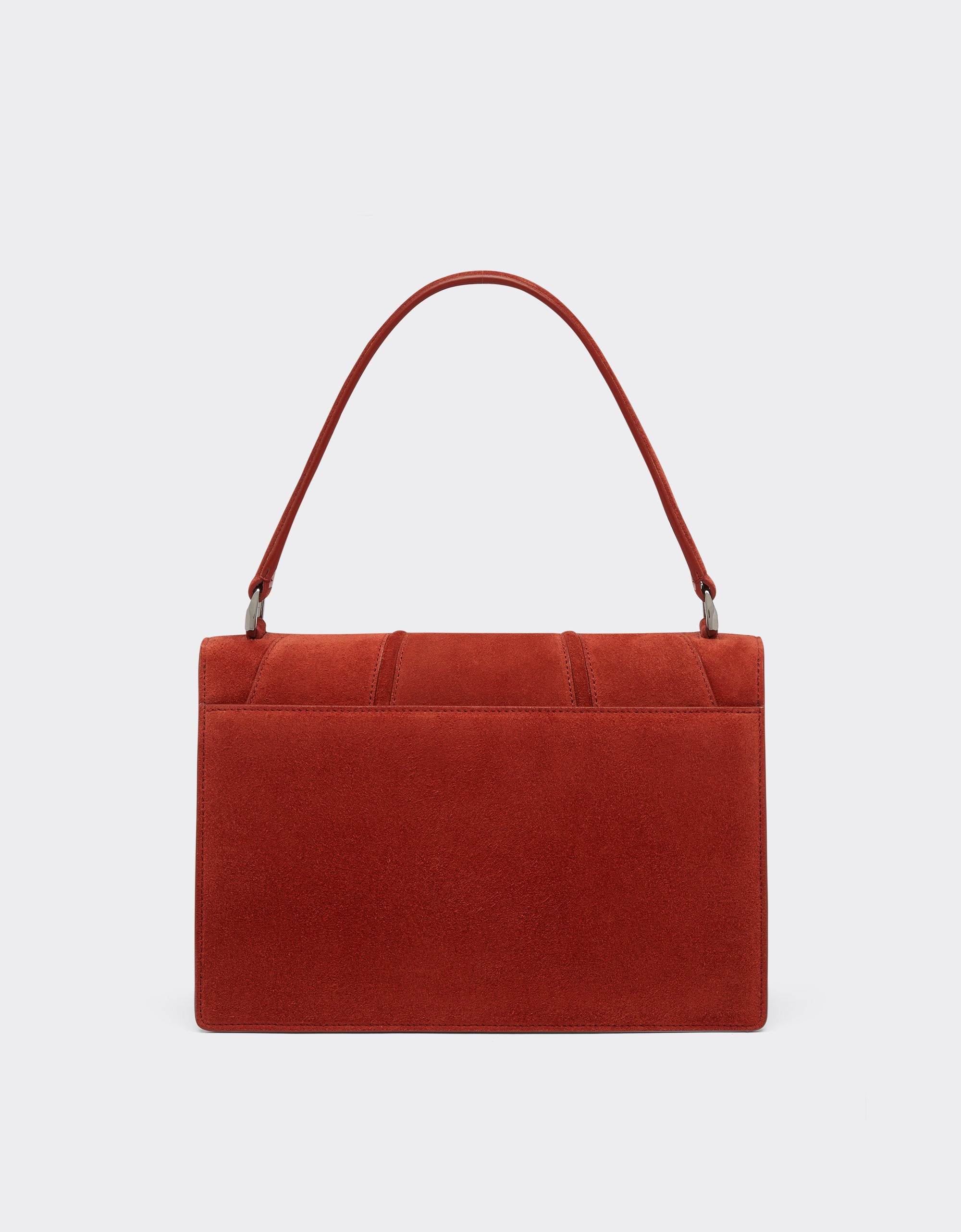 Sac à main unisexe Ferrari GT en cuir suédé - Terra Bruciata