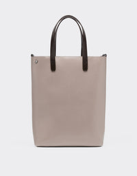 Cabas unisexe avec logo brodé - Dark Brown