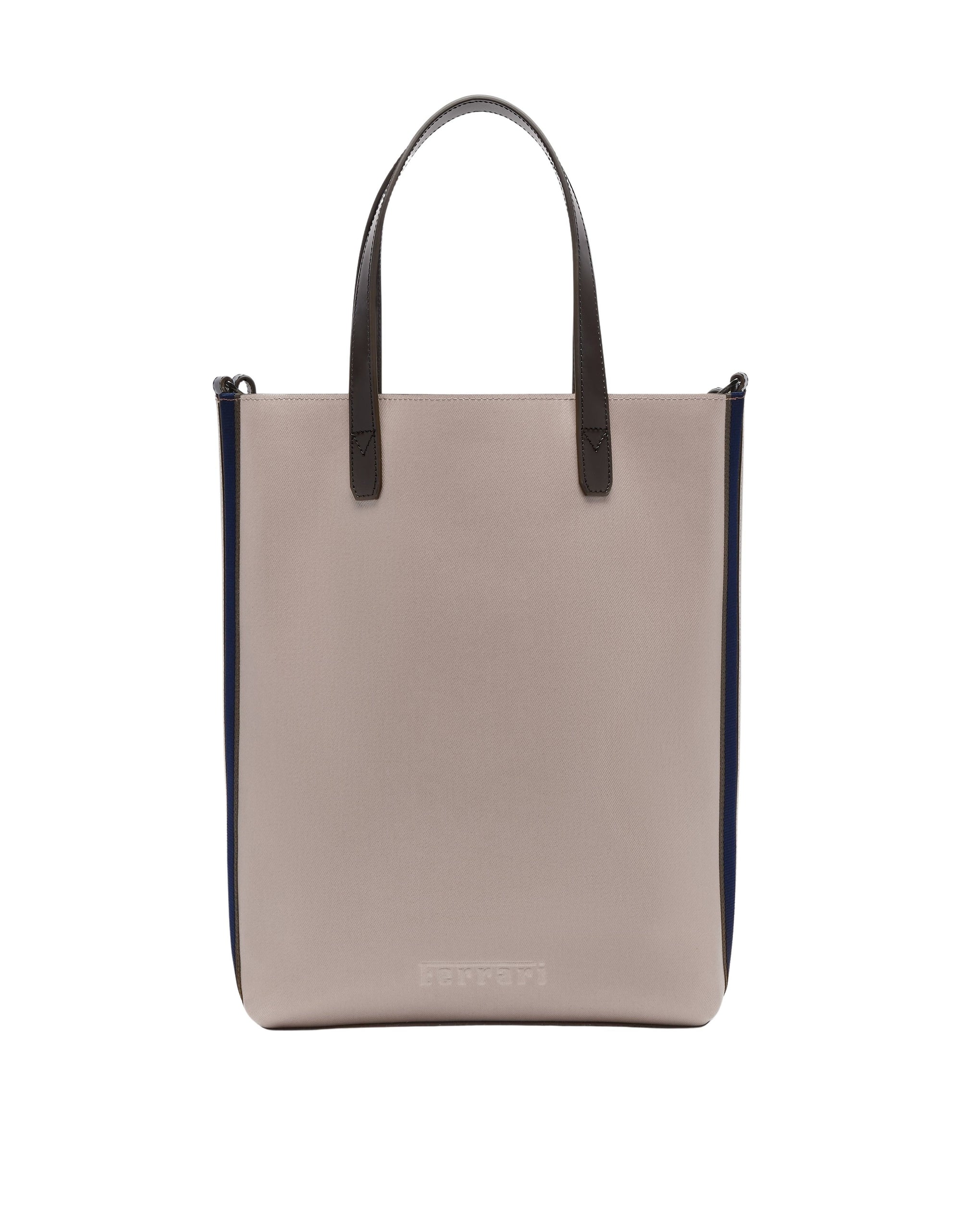Cabas unisexe avec logo brodé - Dark Brown