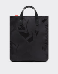 Cabas unisexe avec motif Cheval Cabré - Nero