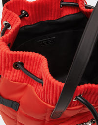 Sac seau unisexe matelassé - Rosso Dino
