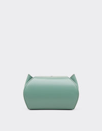 Mini sac Dino Ferrari en cuir - Verde Ficus