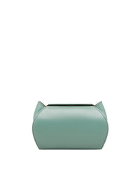 Mini sac Dino Ferrari en cuir - Verde Ficus