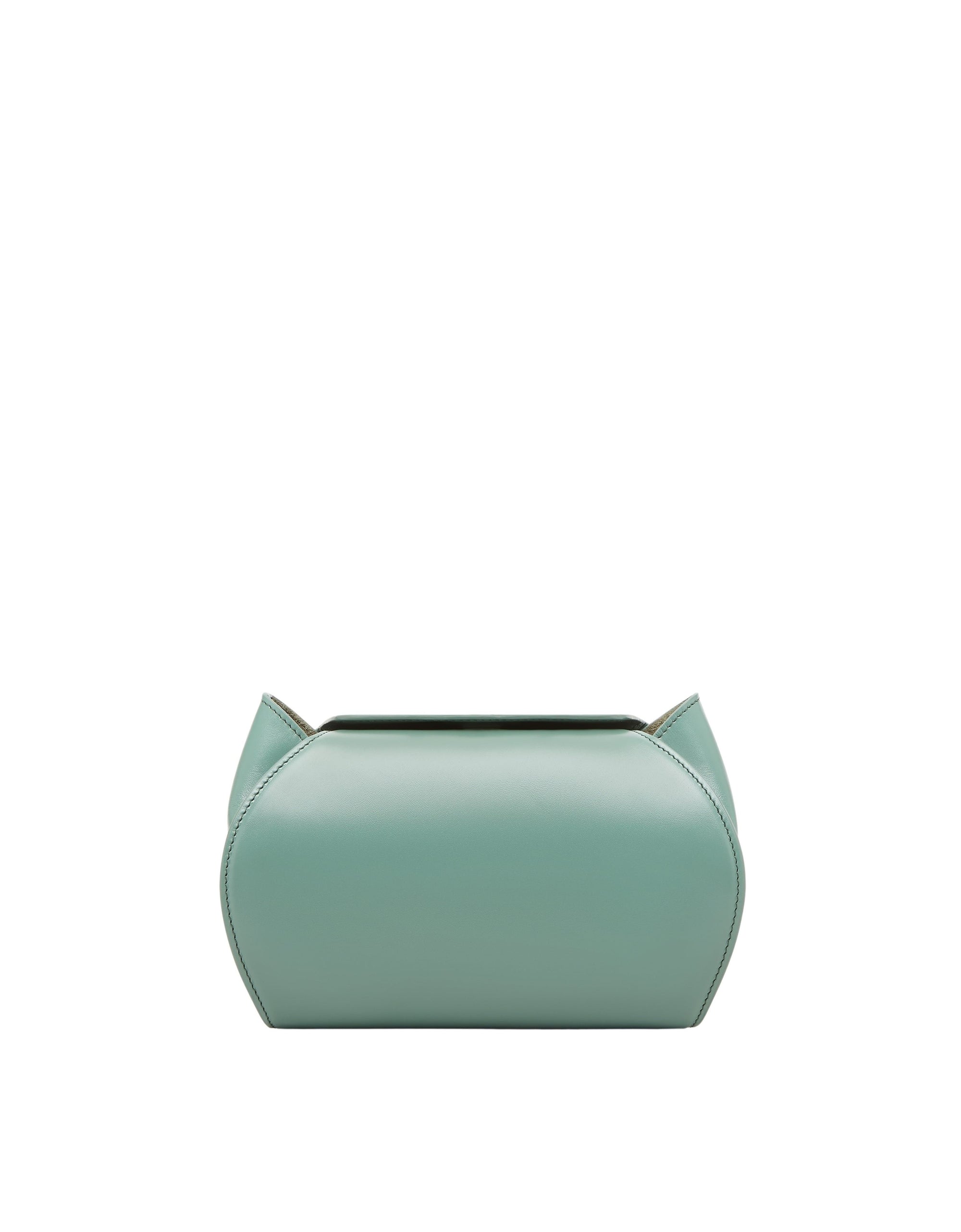 Mini sac Dino Ferrari en cuir - Verde Ficus