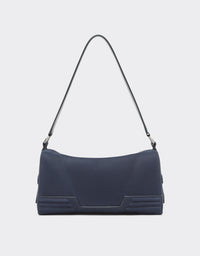 Sac bandoulière Ferrari GT en cuir - Navy Blu