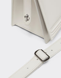 Sac à main Ferrari GT en cuir - Ecru