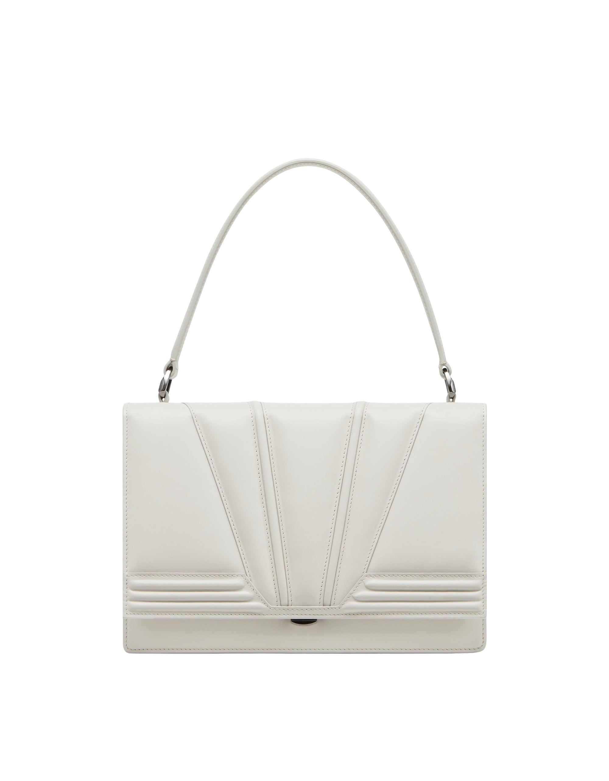 Sac à main Ferrari GT en cuir - Ecru