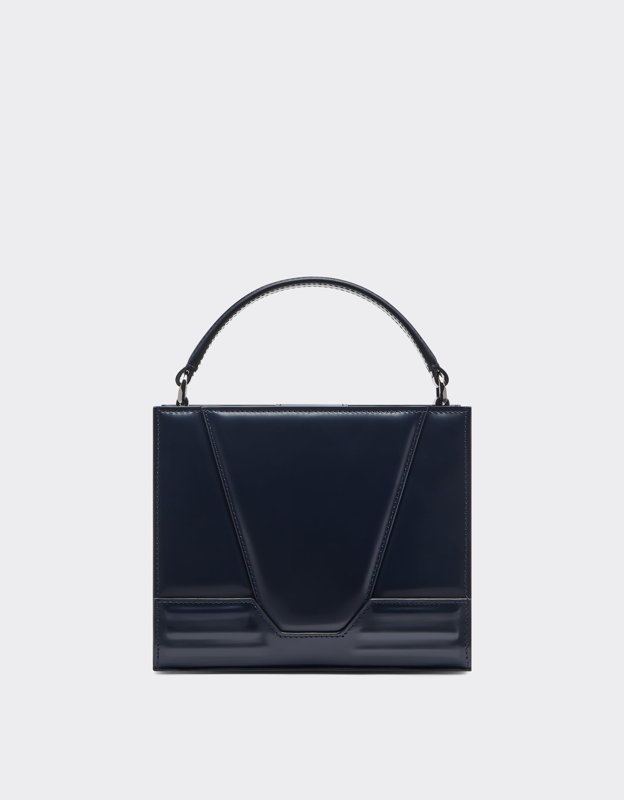 Sac à bandoulière  Ferrari GT en cuir - Navy Blu