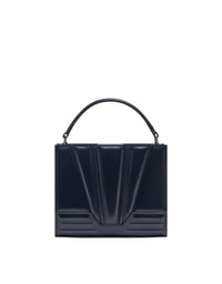 Sac à bandoulière  Ferrari GT en cuir - Navy Blu