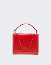 Sac à bandoulière Ferrari GT en cuir - Rosso Dino