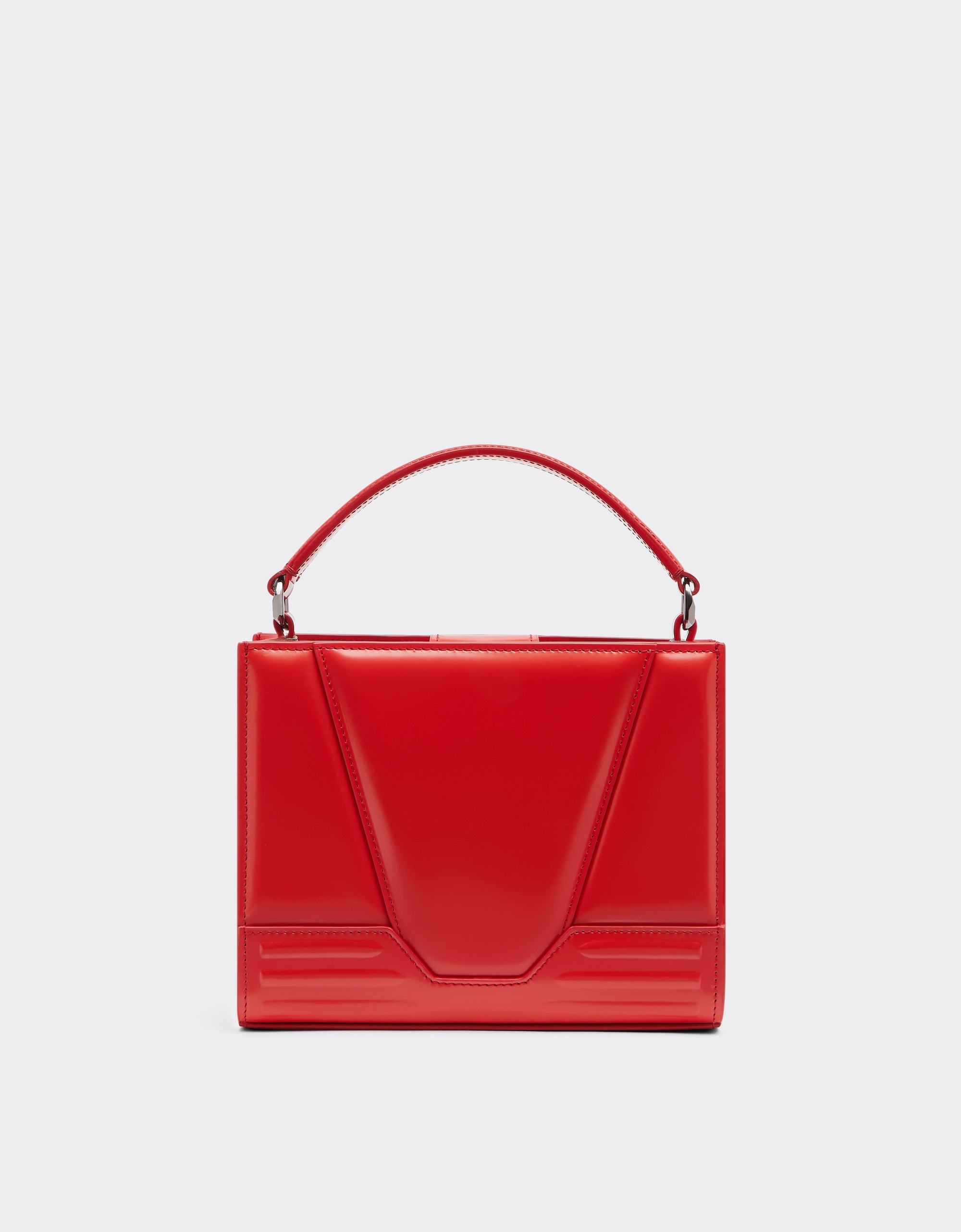 Sac à bandoulière Ferrari GT en cuir - Rosso Dino