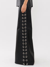 BASEPLUS_Black TROUSERS - Black