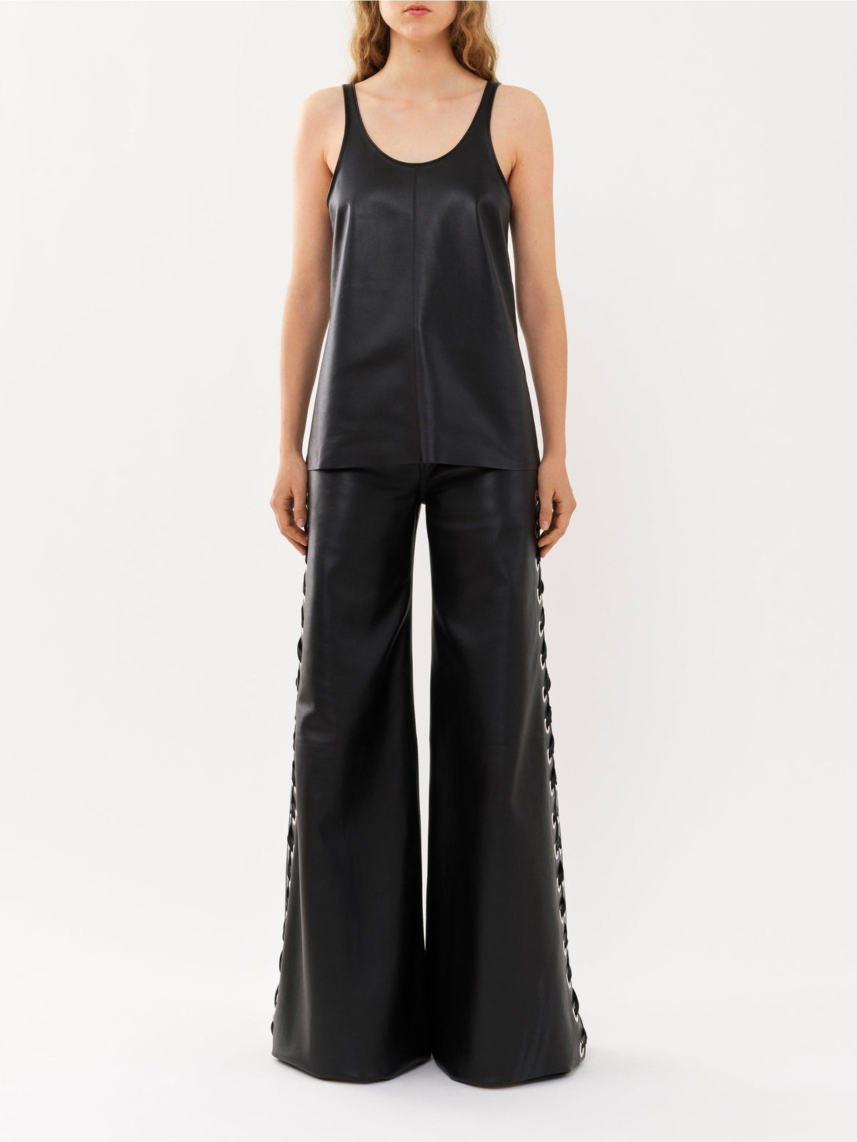 BASEPLUS_Black TROUSERS - Black