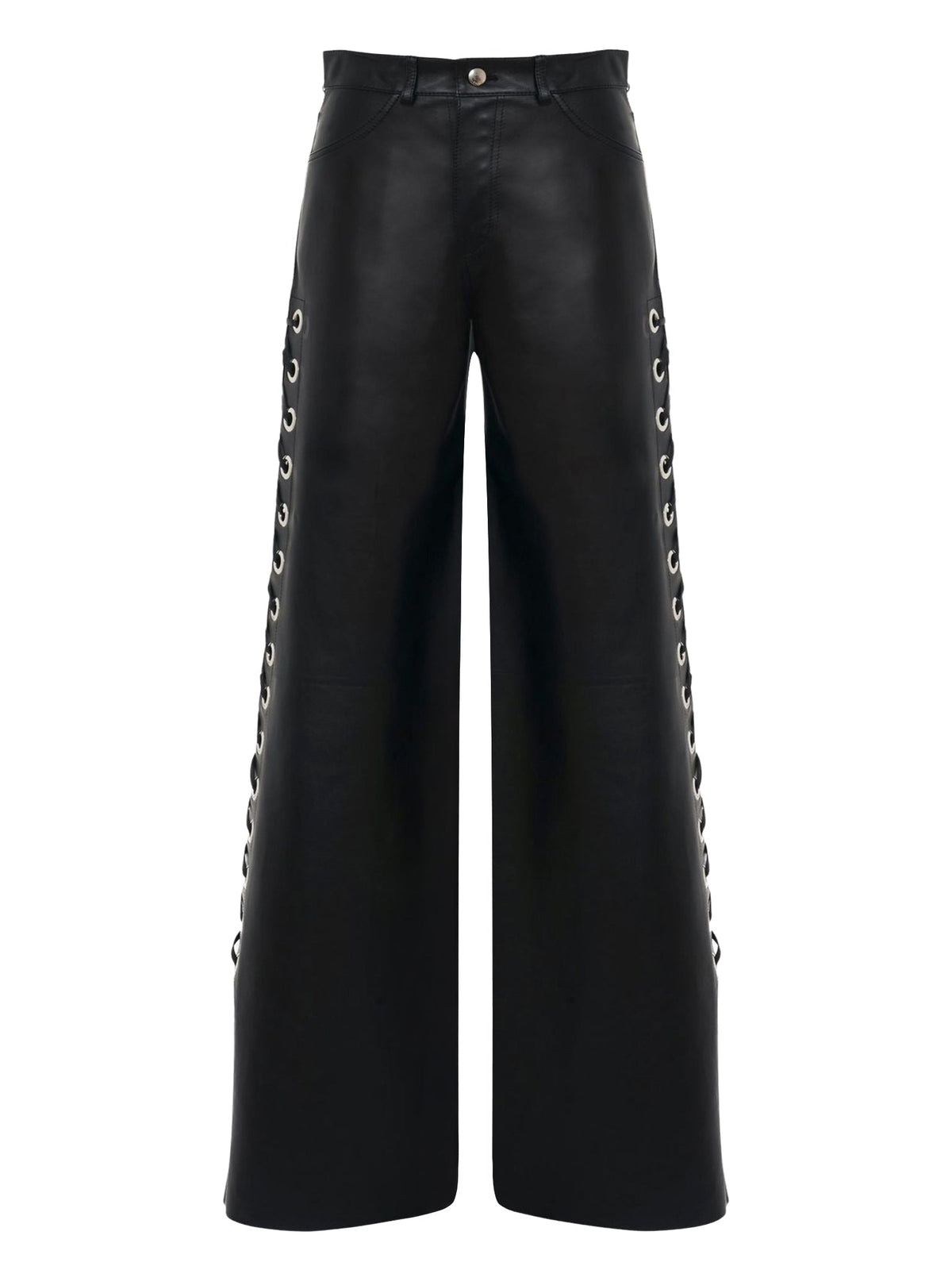 BASEPLUS_Black TROUSERS - Black
